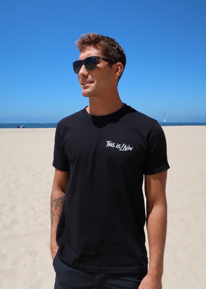 This Is Livin' Logo T-Shirt | Black